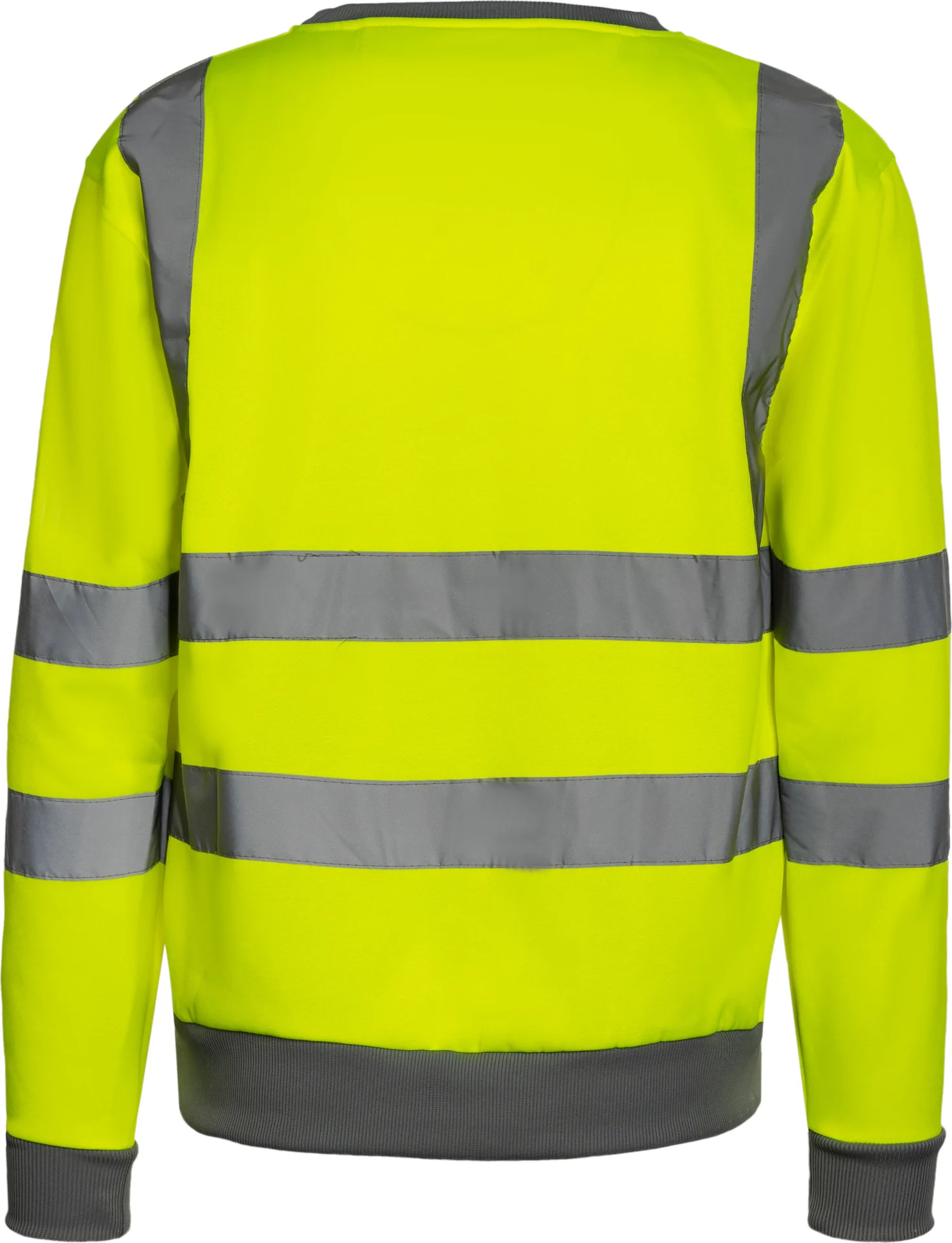 korntex-kxsw-hi-vis-workwear-sweatshirt-limerick-signalyellow-back-4 Korntex Hi-Vis Workwear Sweatshirt Limerick