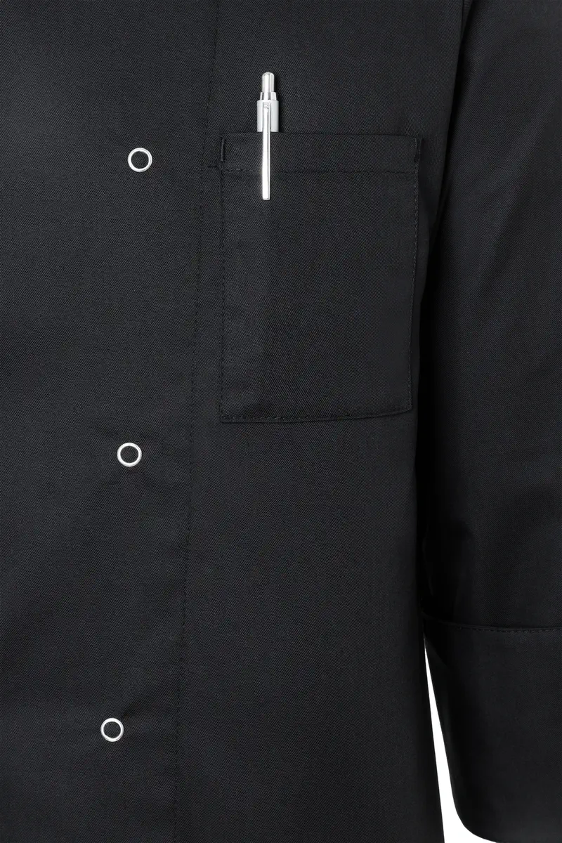 karlowsky-bjm2-basic-kochjacke-black-detail-6 KARLOWSKY Basic Kochjacke