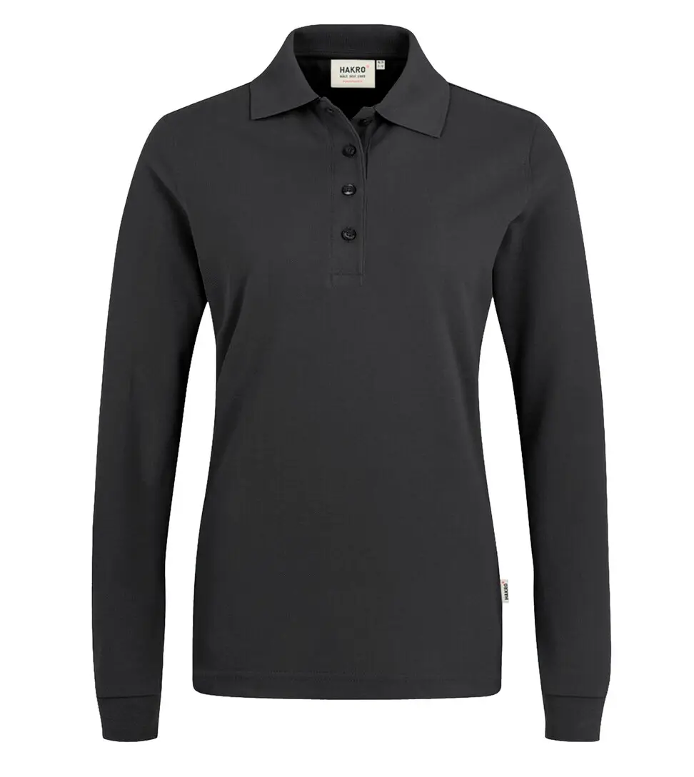 HAKRO Women-Longsleeve-Poloshirt 215 Mikralinar®