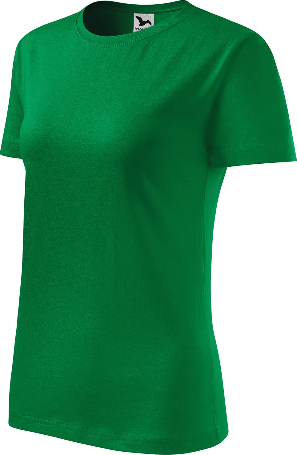 malfini-133-classic-new-t-shirt-damen-grasgruen-left-3 MALFINI T-Shirt Damen Classic New 133