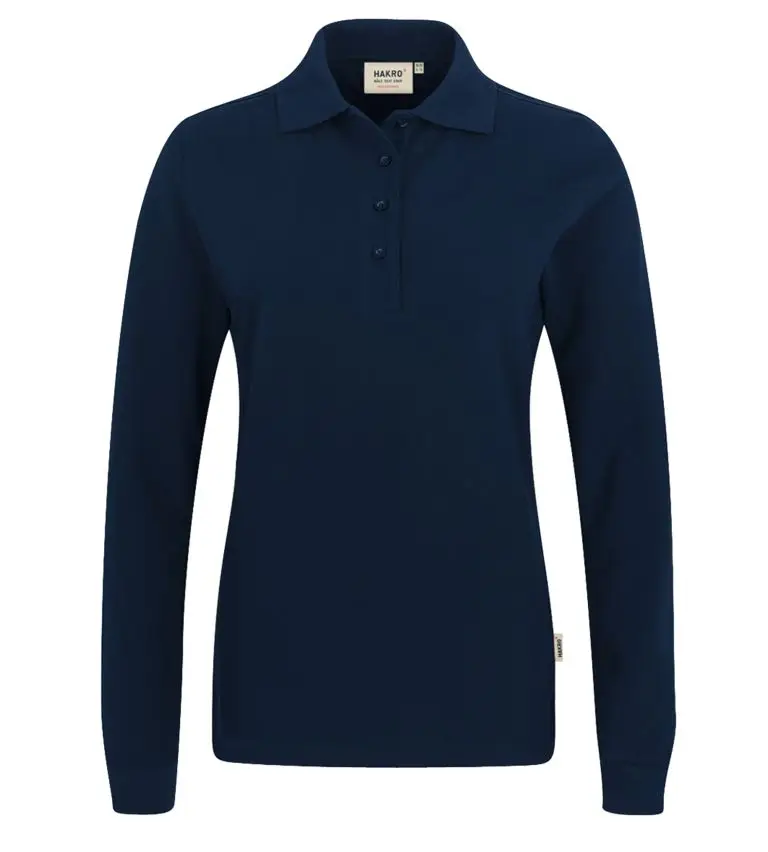 HAKRO Women-Longsleeve-Poloshirt 215 Mikralinar®