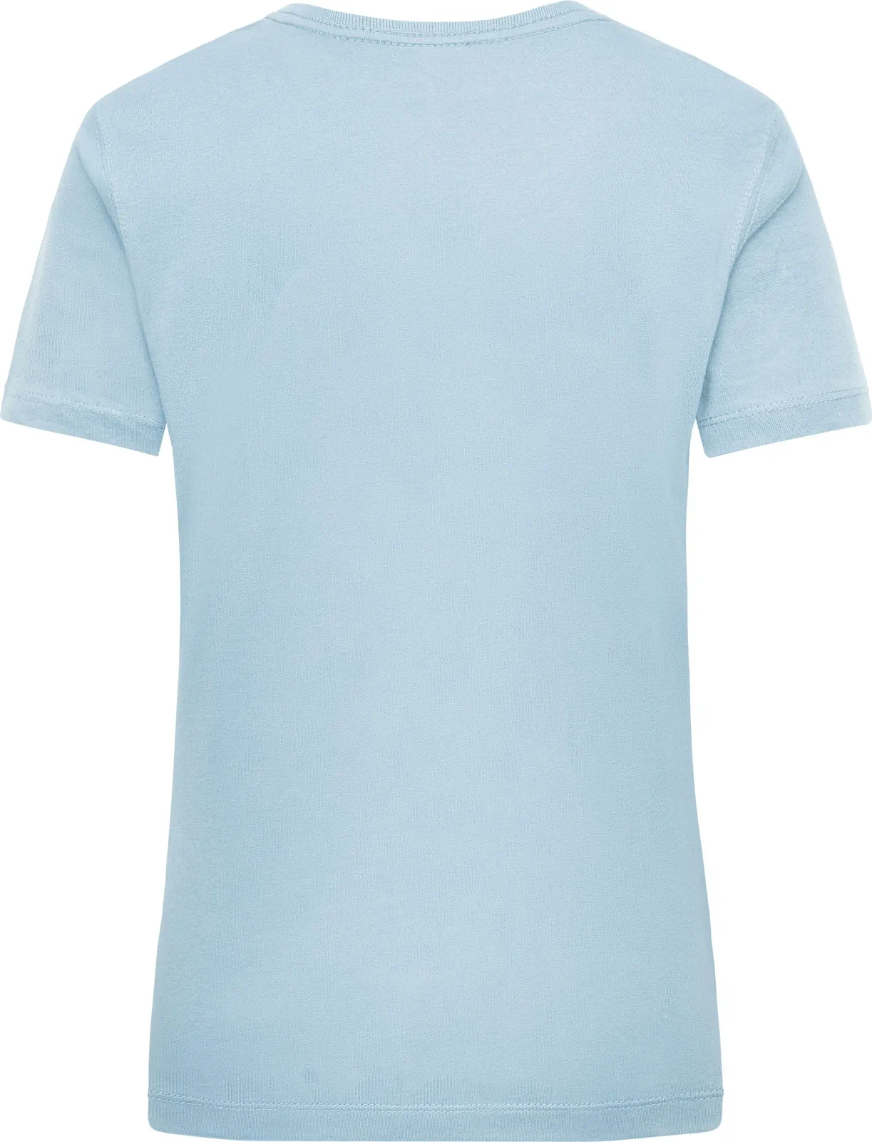 jn802-workwear-t-shirt-women-lightblue-back-5 James & Nicholson Ladies Workwear-T