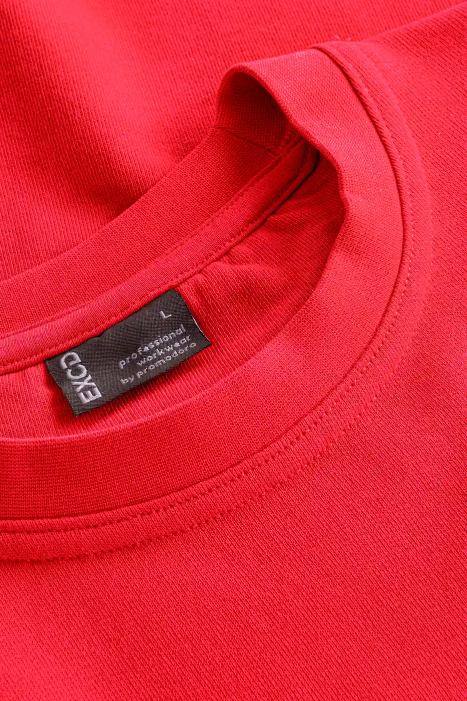 promodoro-5077-unisex-sweater-firered-detail-7 Promodoro Unisex Sweater