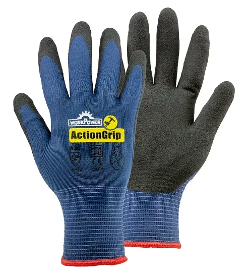 WORKPOWER Arbeitshandschuh ACTION GRIP
