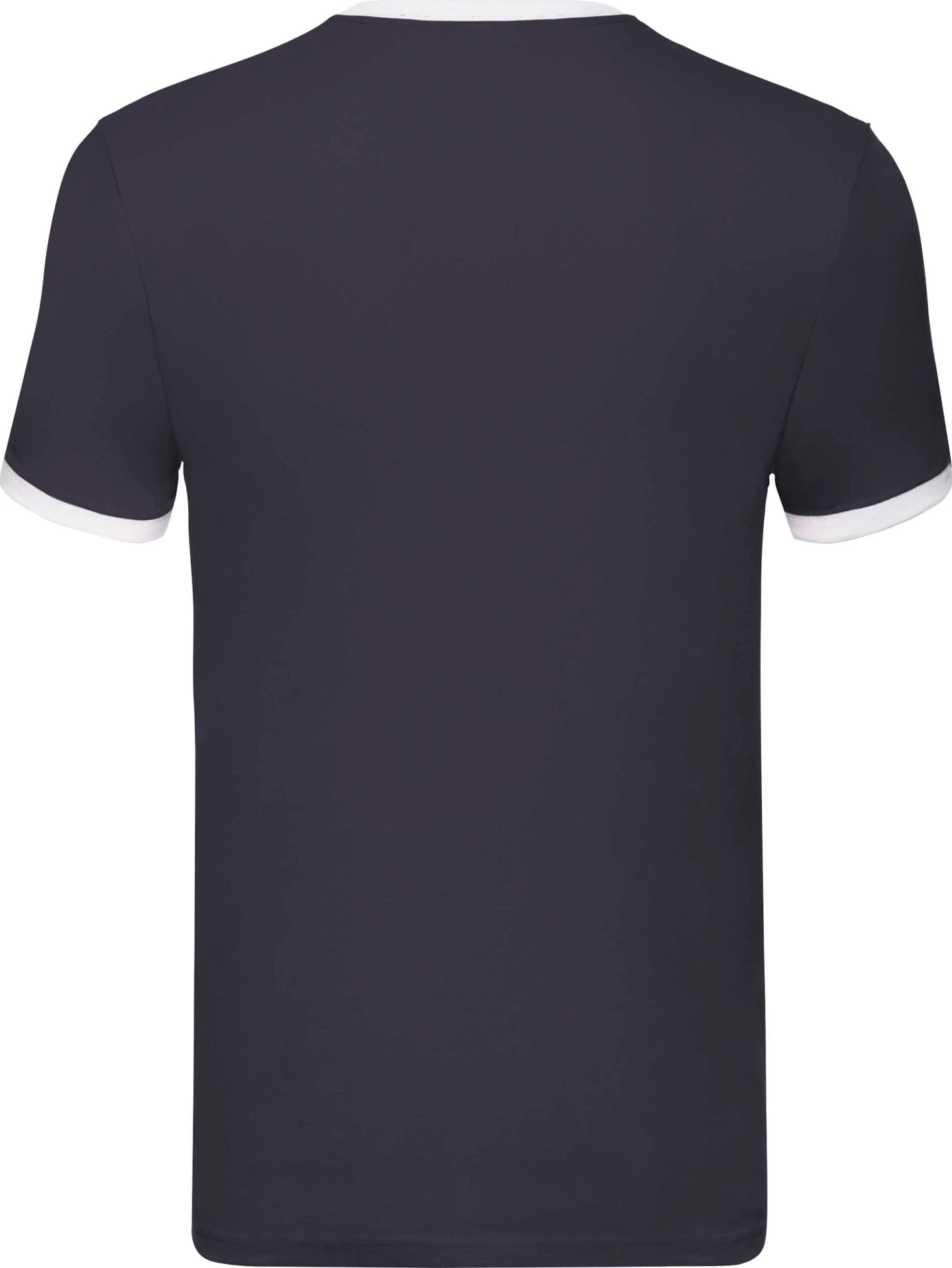 fruit-of-the-loom-61-168-0-ringer-t-shirt-navy-white-6 F.O.L. Ringer Tee