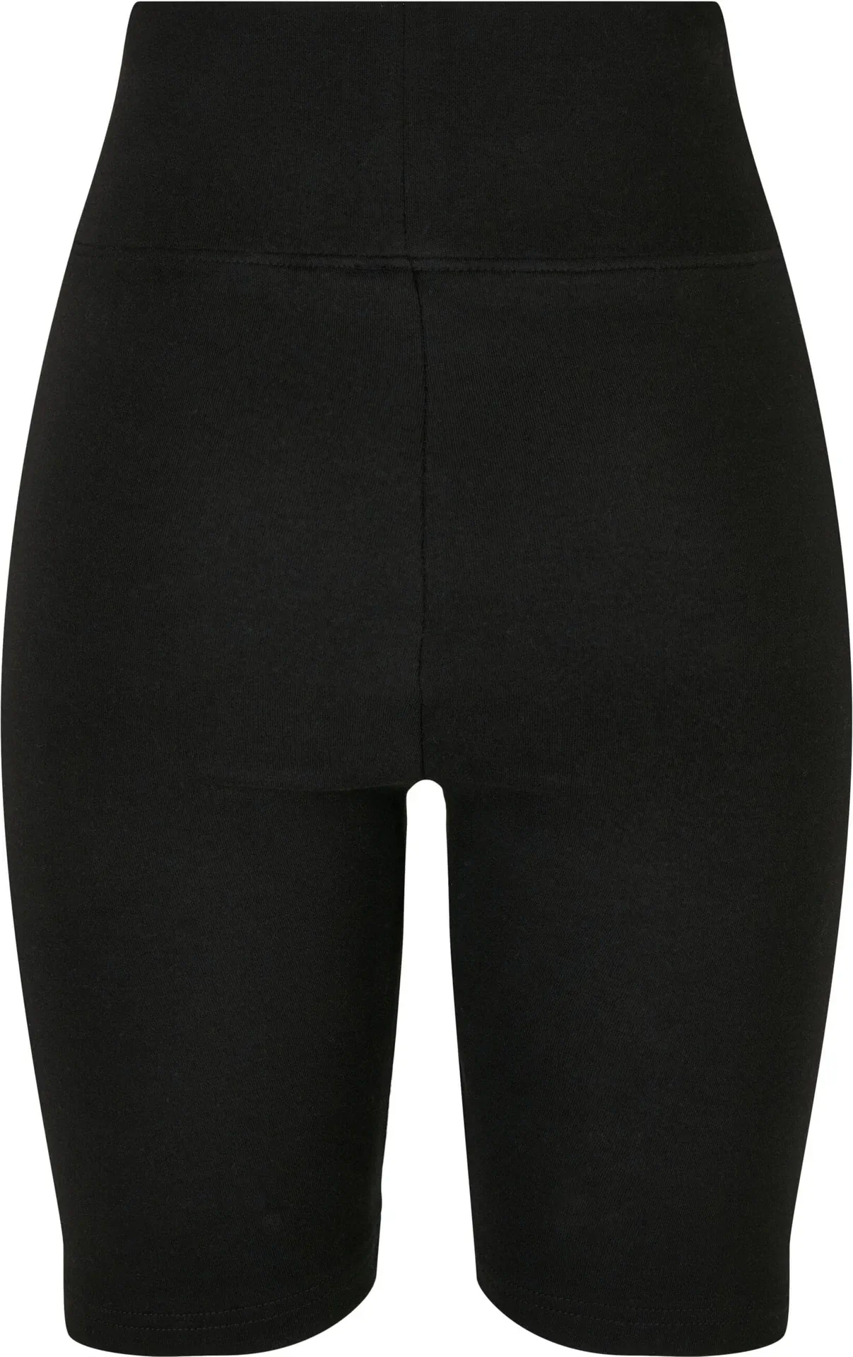 BYB-BY184-ladies-high-waist-cycle-shorts-black-back-7 Build Your Brand Ladies High Waist Cycle Shorts