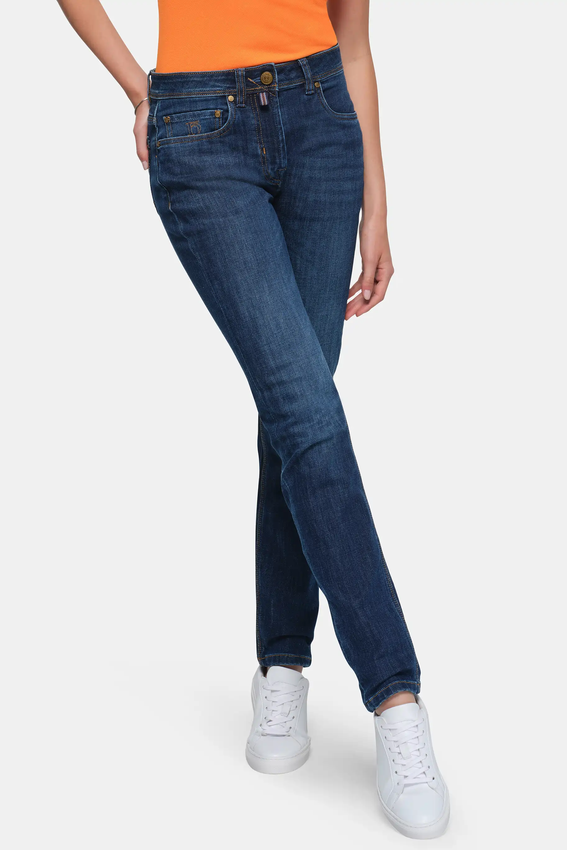 HAKRO Damen 5-Pocket-Jeanshose X-Stretch 730 ECO HAKRO Damen 5-Pocket-Jeanshose X-Stretch 730 ECO