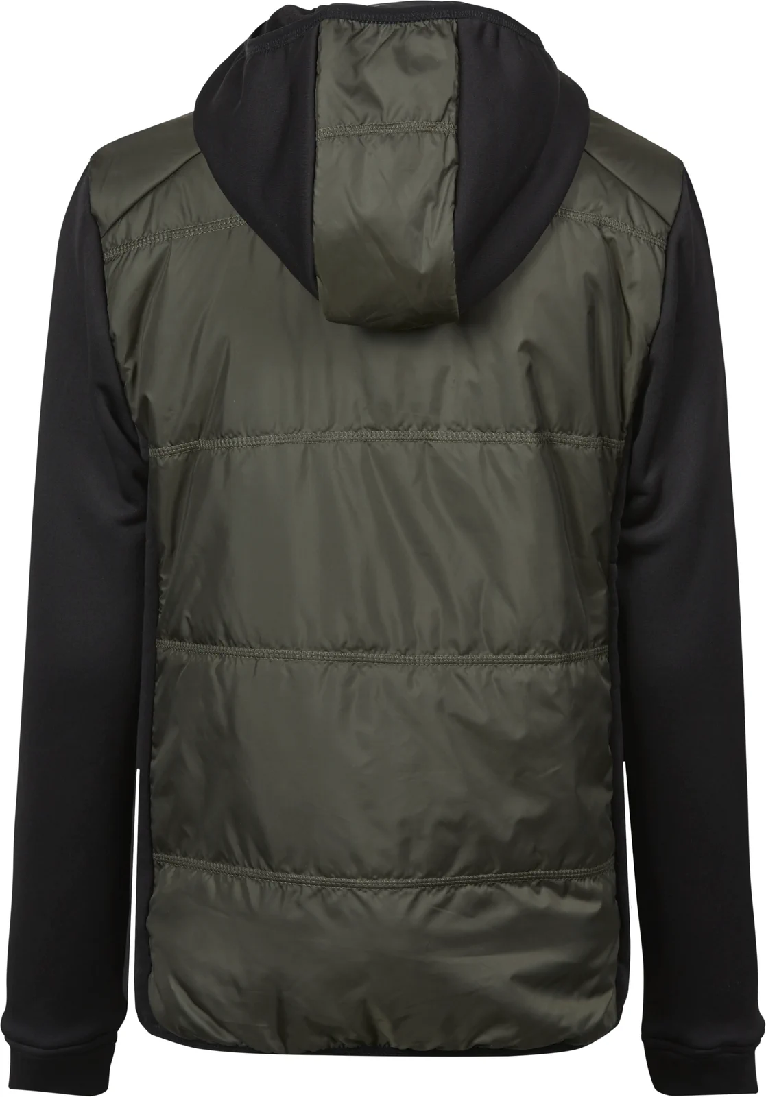 tee-jays-9113-womens-hybrid-stretch-hooded-jacket-deepgreen-black-back-3 Tee Jays Women´s Hybrid-Stretch Hooded Jacket