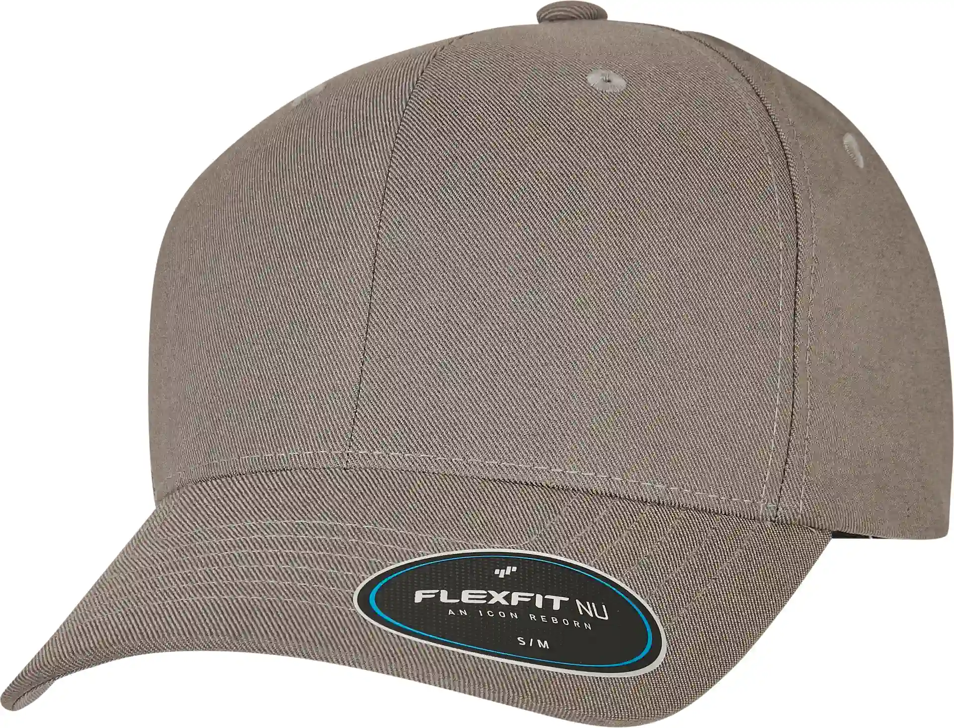 flexfit-6100nu-nu-cap-grey-front-1 FLEXFIT FLEXFIT Nu® Cap