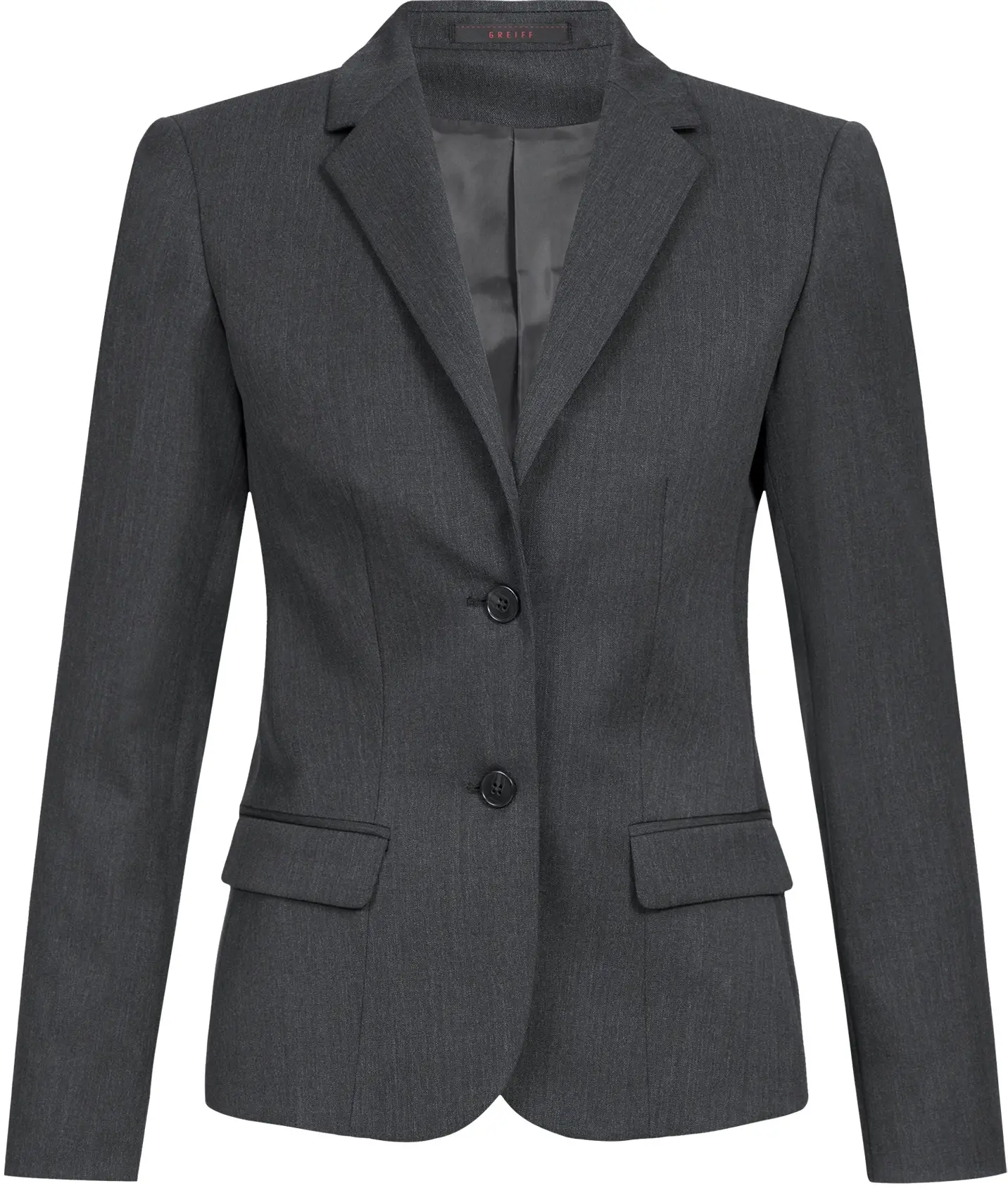 greiff-1432-damen-blazer-rf-basic_7000_anthrazit-front-2 GREIFF Damen Blazer BASIC Regular Fit