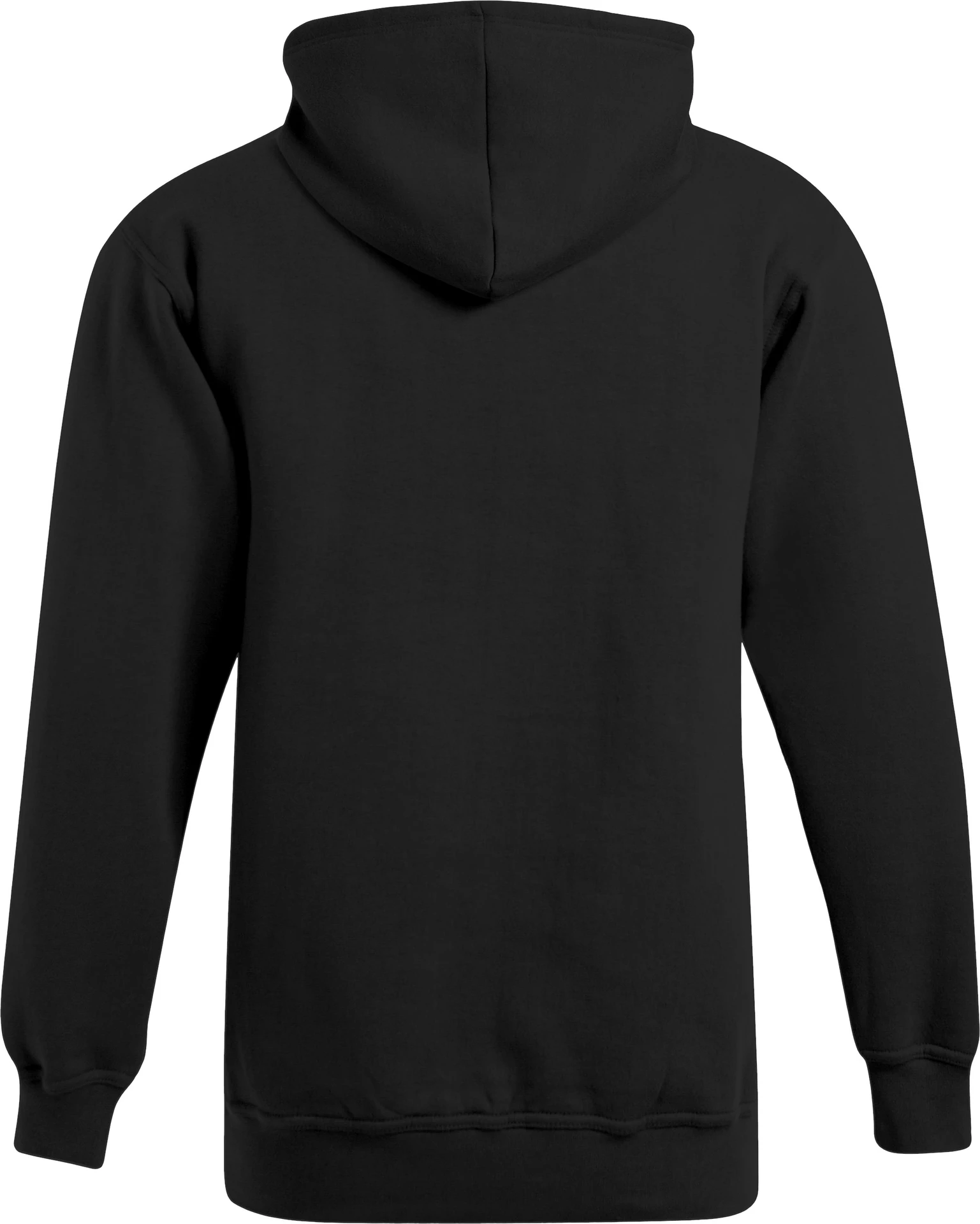 promodoro-2190-mens-hoody-heavy-black-back-6 Promodoro Men's Hoody 80/20 Heavy