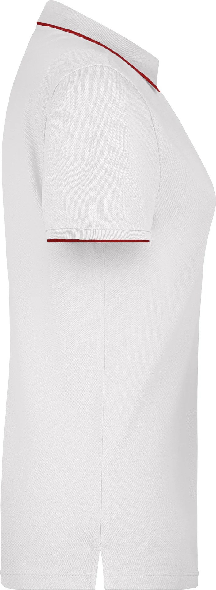 jn727-ladies-poloshirt-stripe-white-red-back-5 James & Nicholson Ladies Polo Stripe