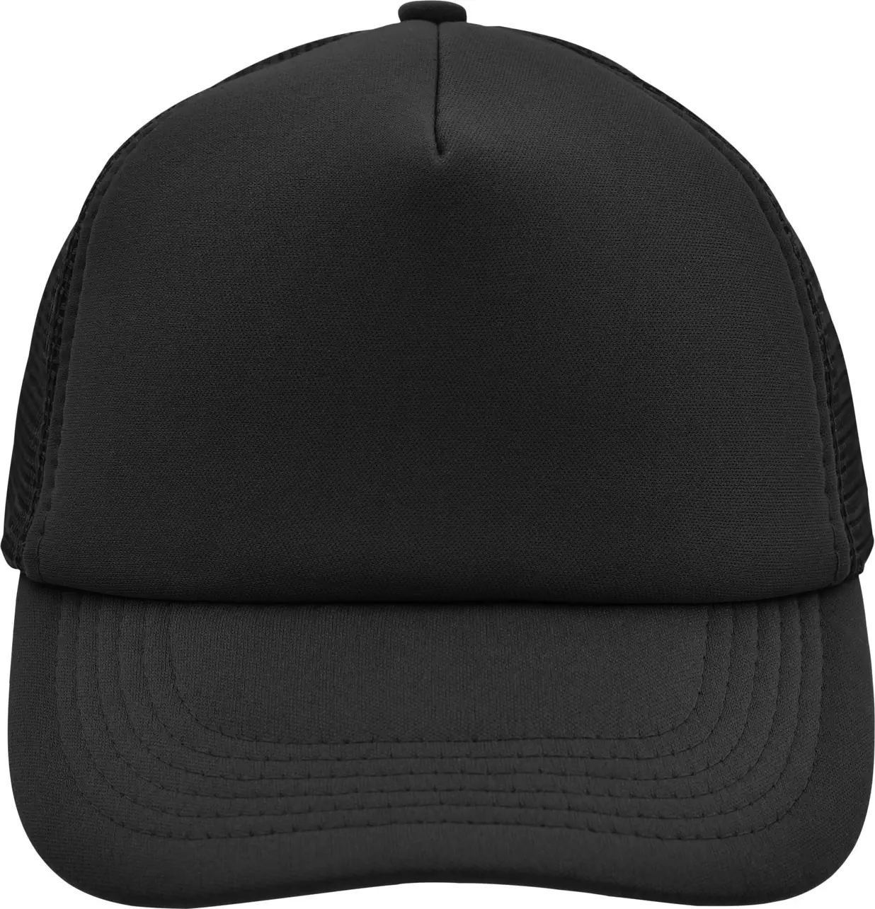 daiber-mb070-5-panel-polyester-mesh-cap-black-front-3 myrtle beach 5-Panel Polyester Mesh Cap