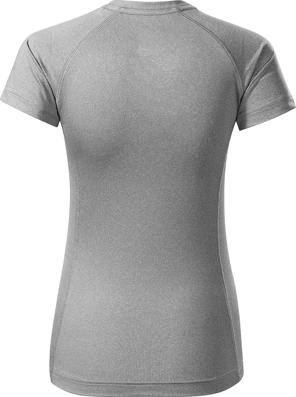 malfini-176-destiny-t-shirt-damen-dunkelgrau-meliert-back-5 MALFINI T-Shirt Damen Destiny 176