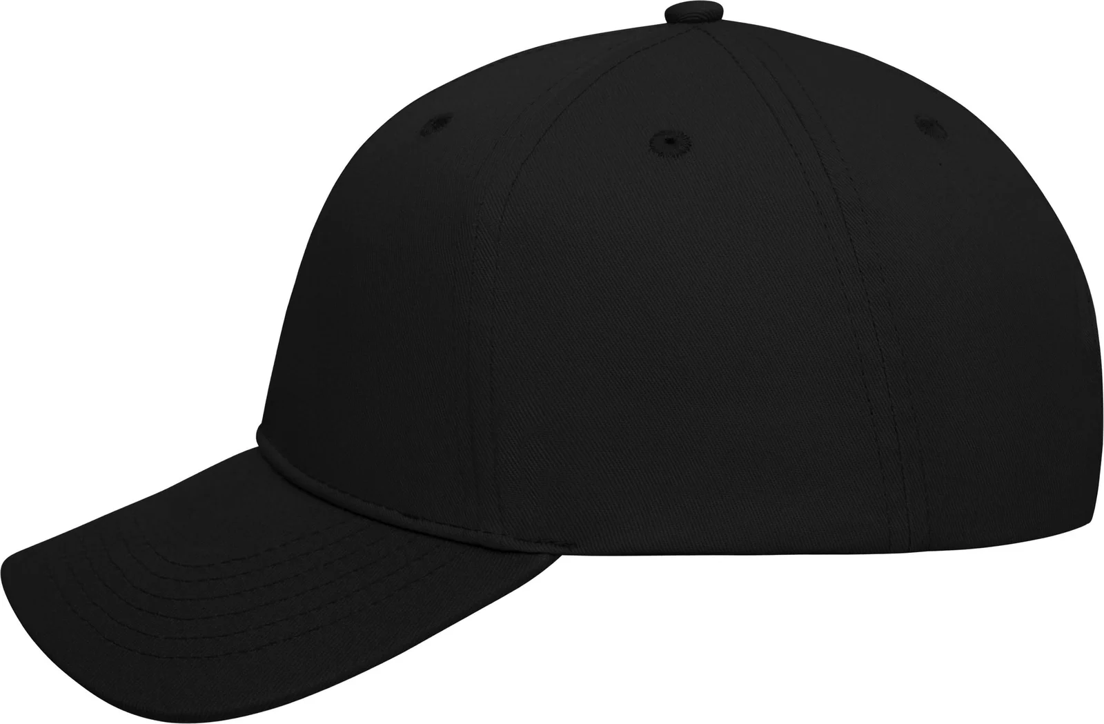 daiber-mb6249-6-panel-cap-bio-cotton-black-left-4 daiber 6-Panel Cap Bio Cotton