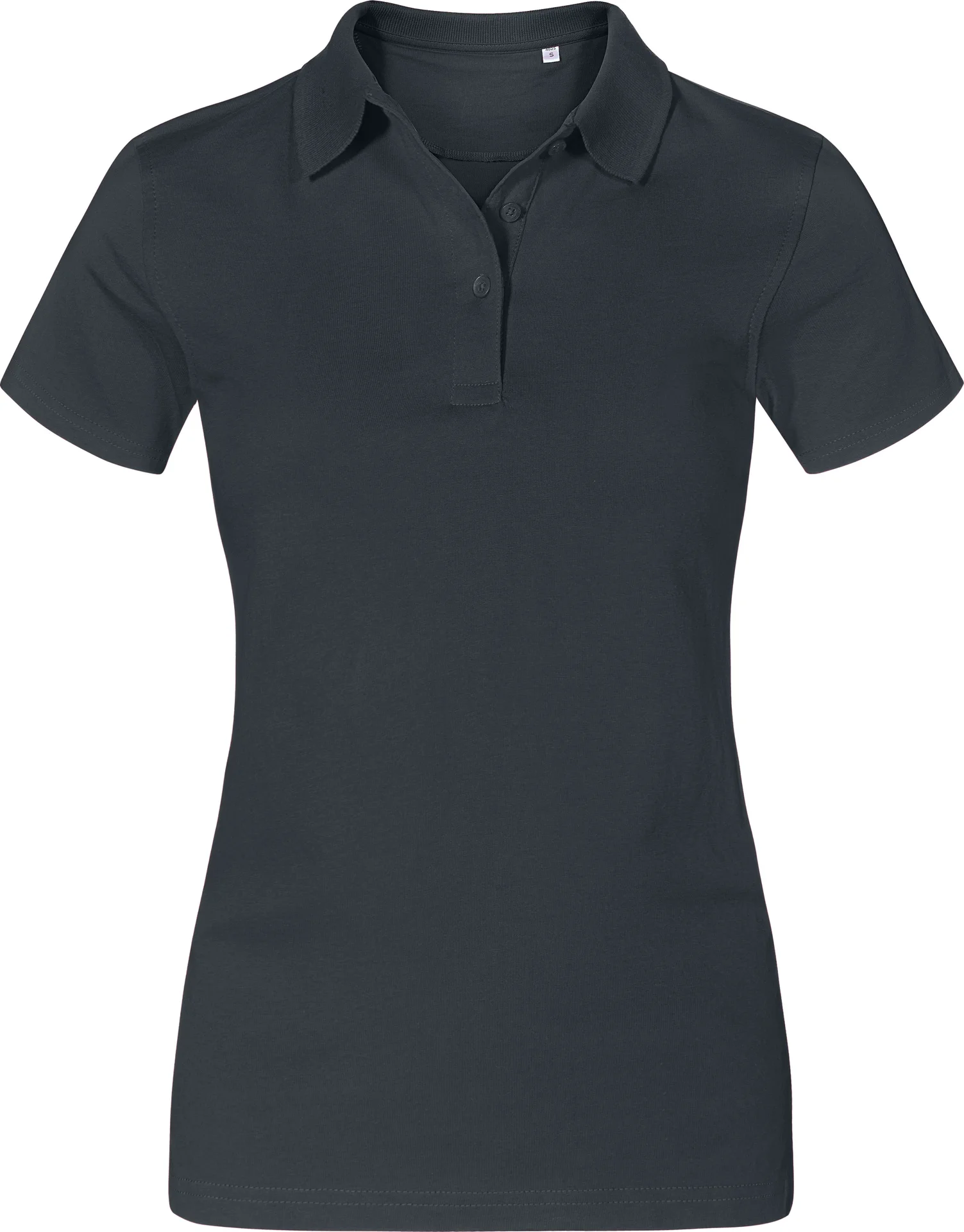promodoro-4025-womens-jersey-polo-charcoal-front-3 Promodoro Women's Jersey Polo