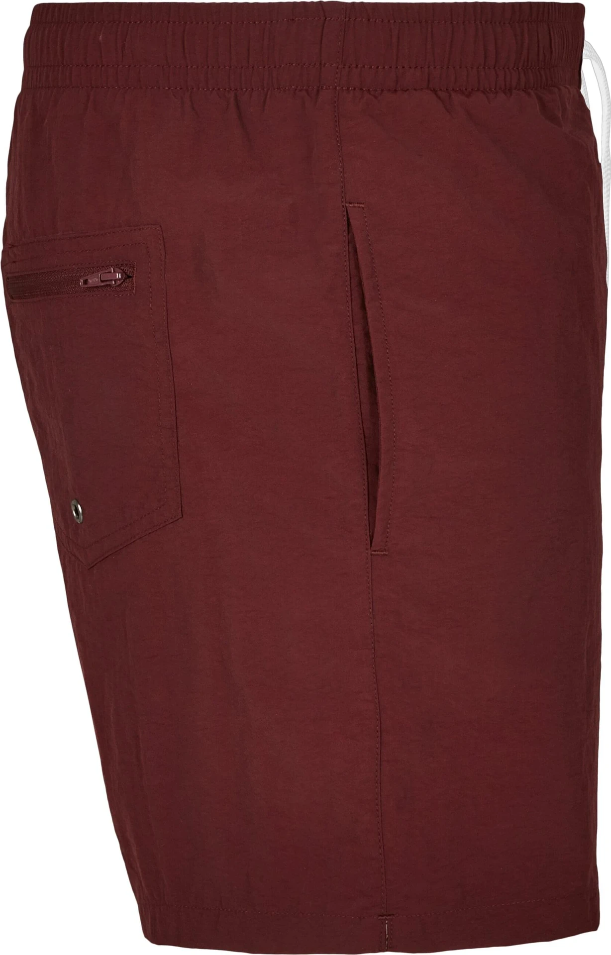 BYB-BY050-swim-shorts-cherry-right-8 Build Your Brand Swim Shorts
