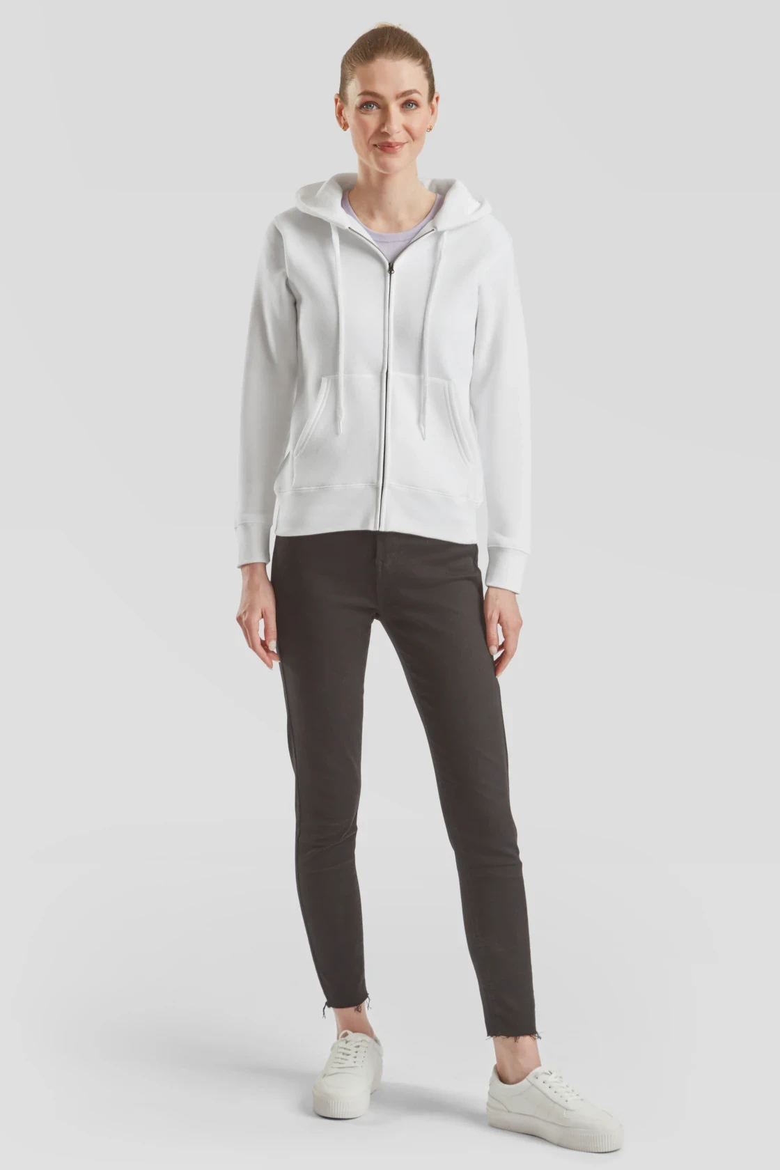 F.O.L. Ladies Premium Hooded Sweat Jacket