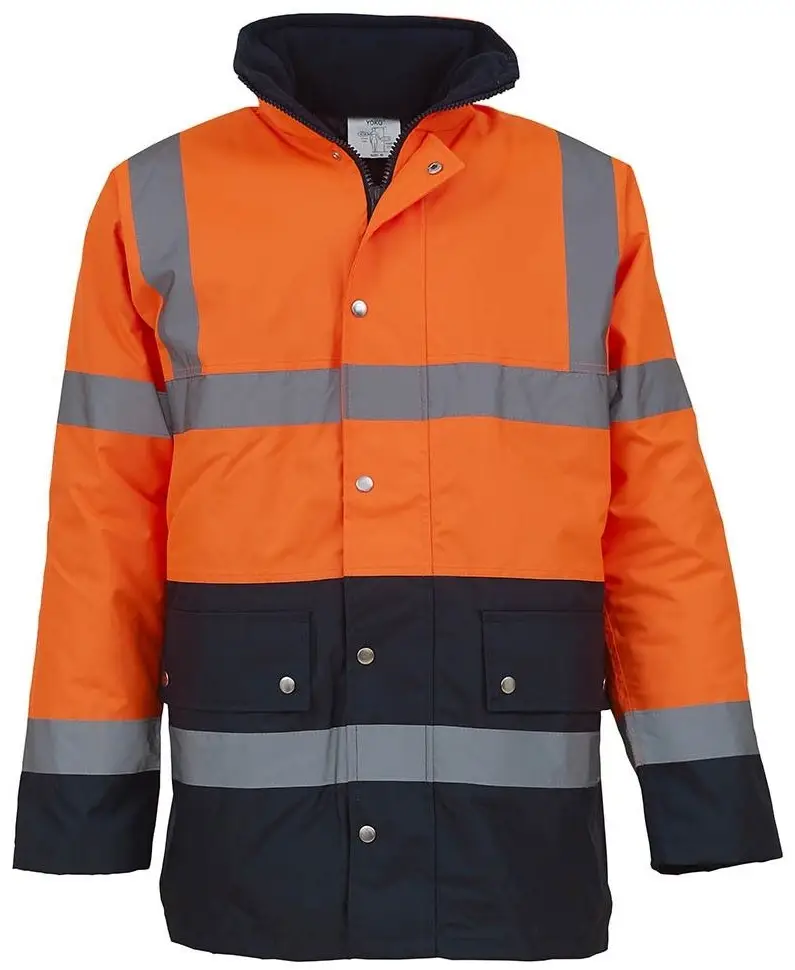 hi-vis orange/navy