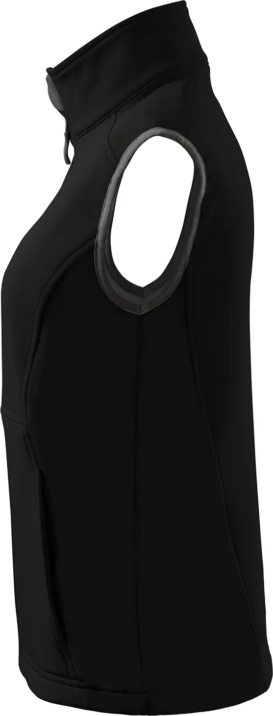 malfini-516-vision-softshellweste-damen-schwarz-sleeve-4 MALFINI Softshellweste Damen Vision 516