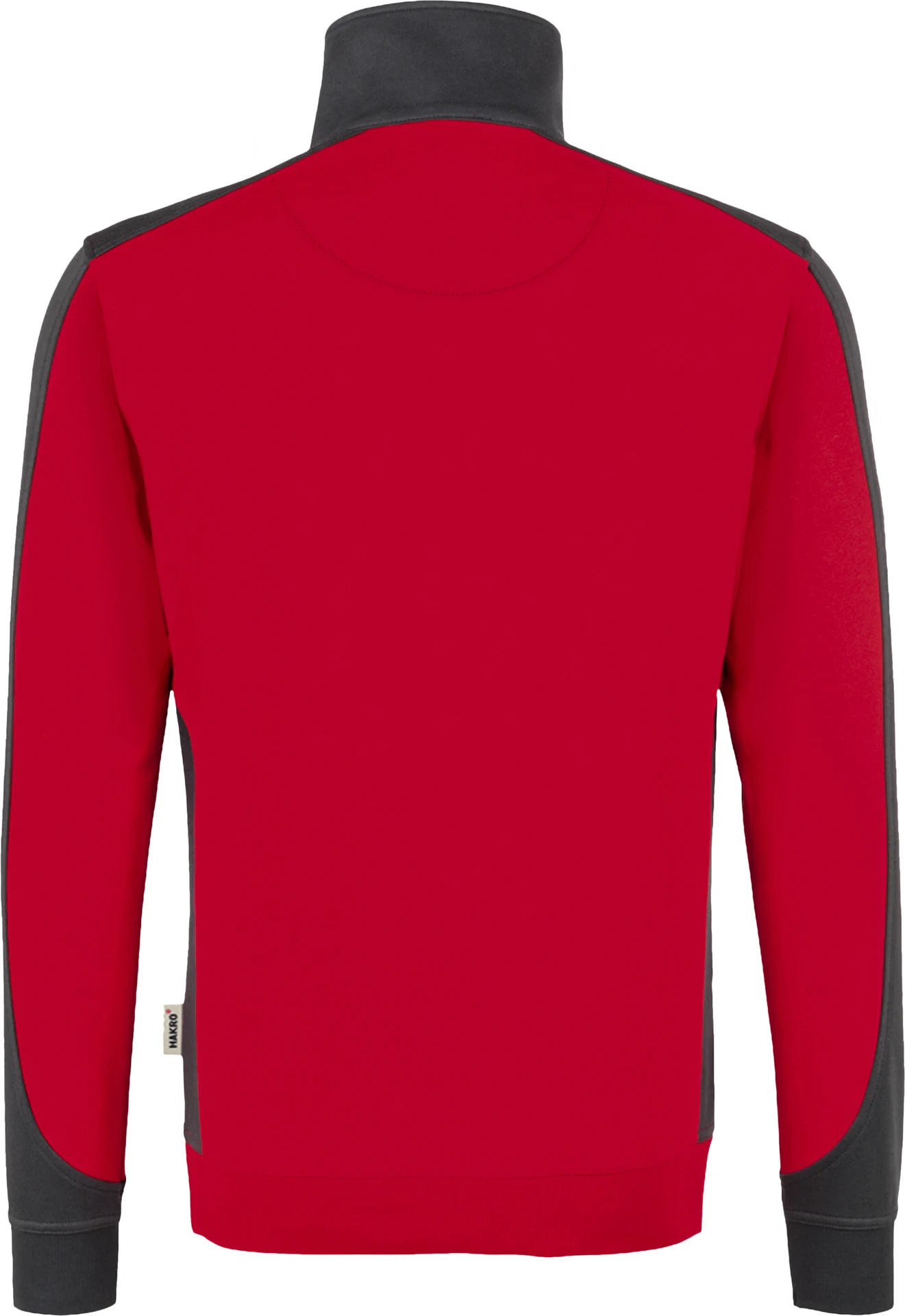 HAKRO Zip-Sweatshirt 476 Contrast Mikralinar®