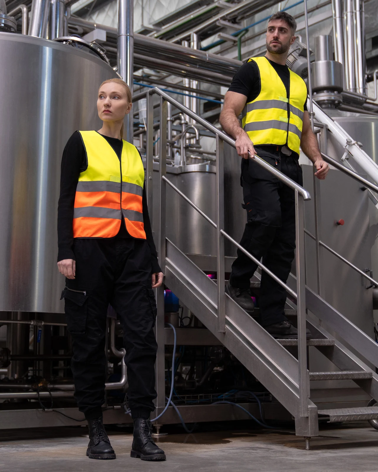 korntex-kxvw-hi-vis-safety-vest-wolfsburg-signalyellow-model-1 Korntex Hi-Vis Safety Vest Wolfsburg