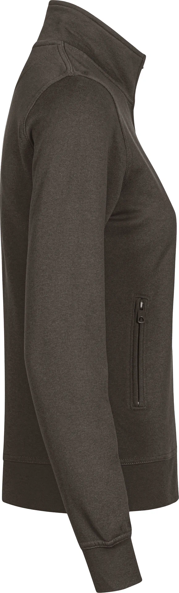 promodoro-5275-womens-sweatjacket-charcoal-side-5 Promodoro Women's Sweatjacket