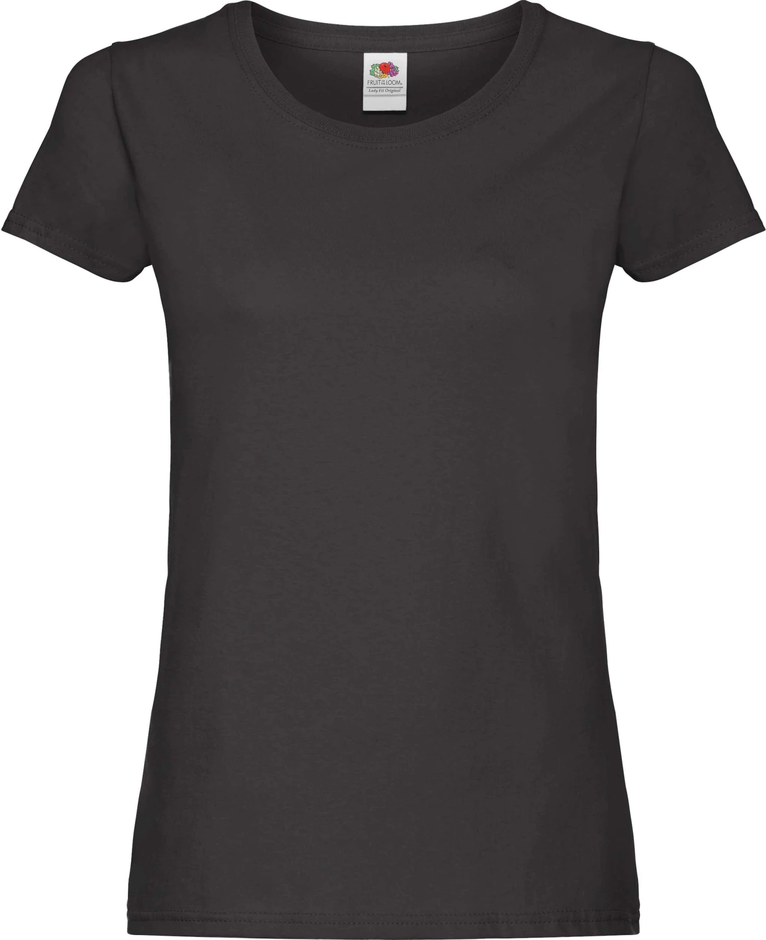 fruit-of-the-loom-61-420-0-ladies-original-t-shirt-black-4 F.O.L. Ladies´ Original T