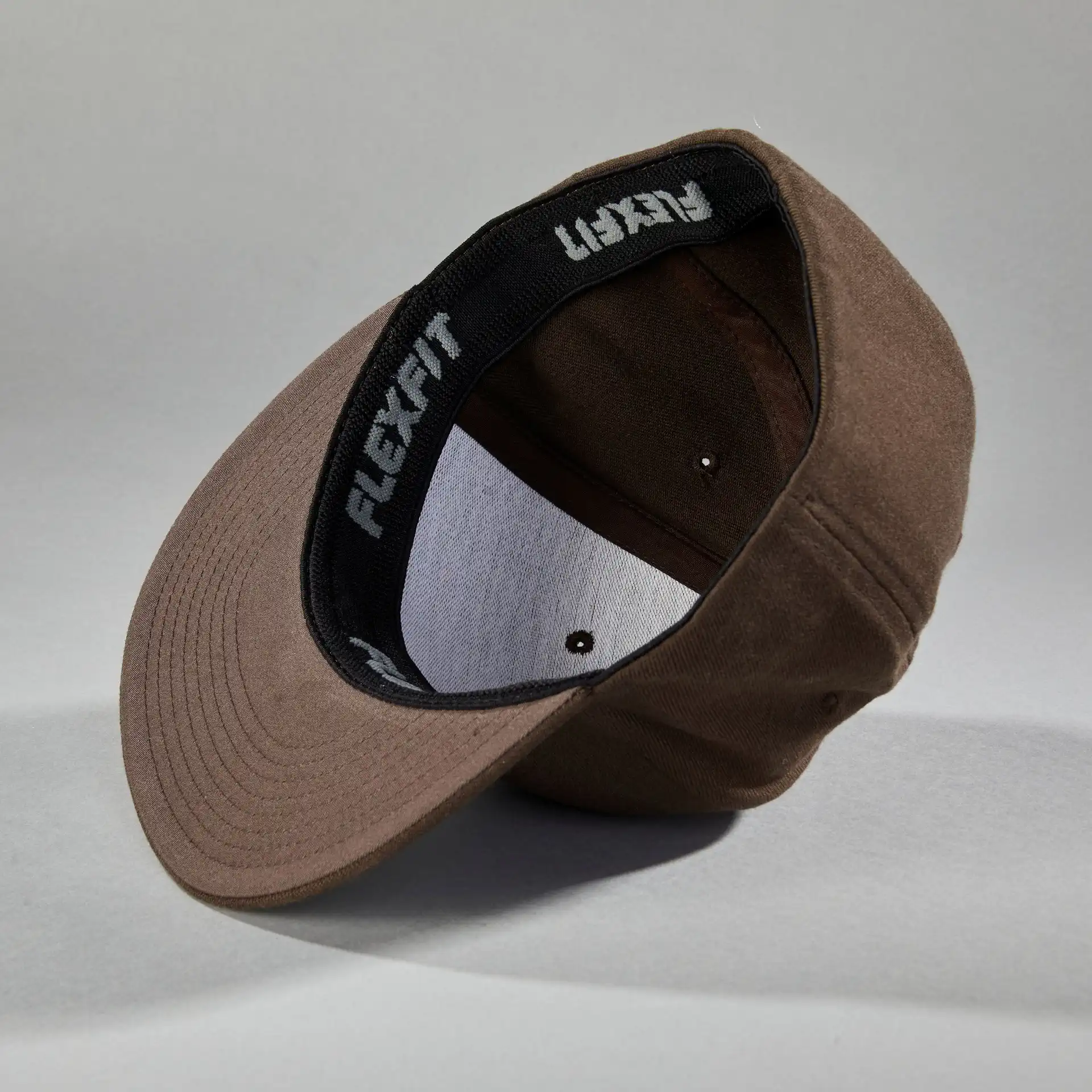 daiber-mb6184-flexfit-flat-peak-cap-detail-8 daiber 6-Panel Flexfit® Flat Peak Cap