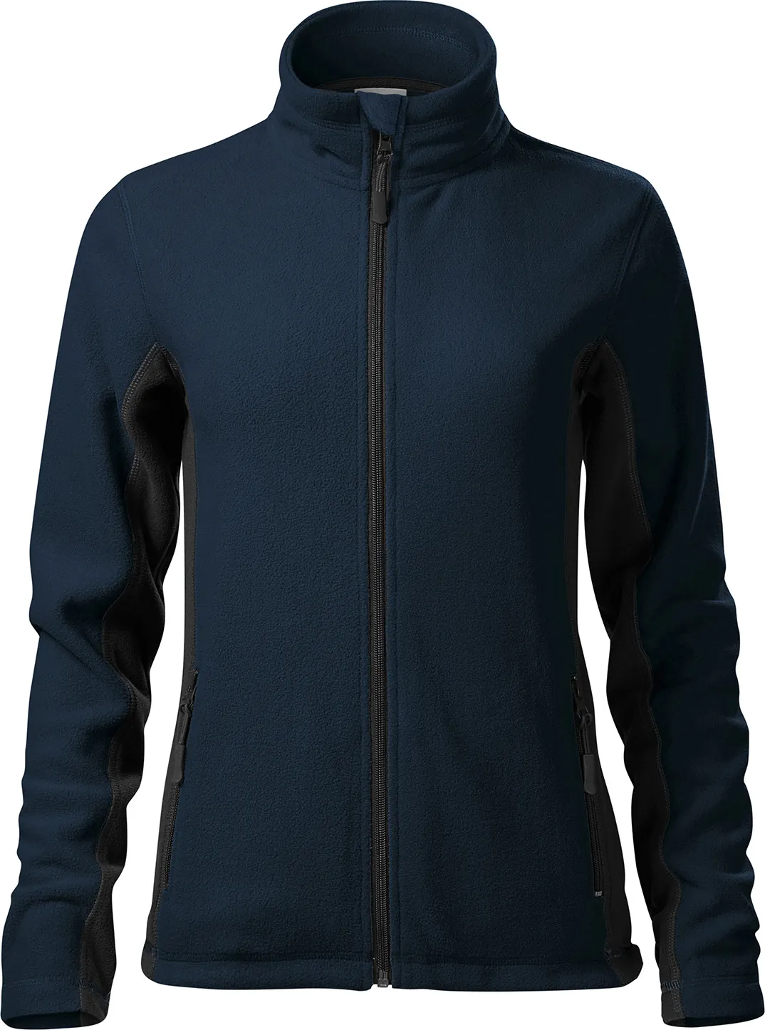 malfini-528-frosty-fleece-damen-marineblau-front-2 MALFINI Fleecejacke Damen Frosty 528