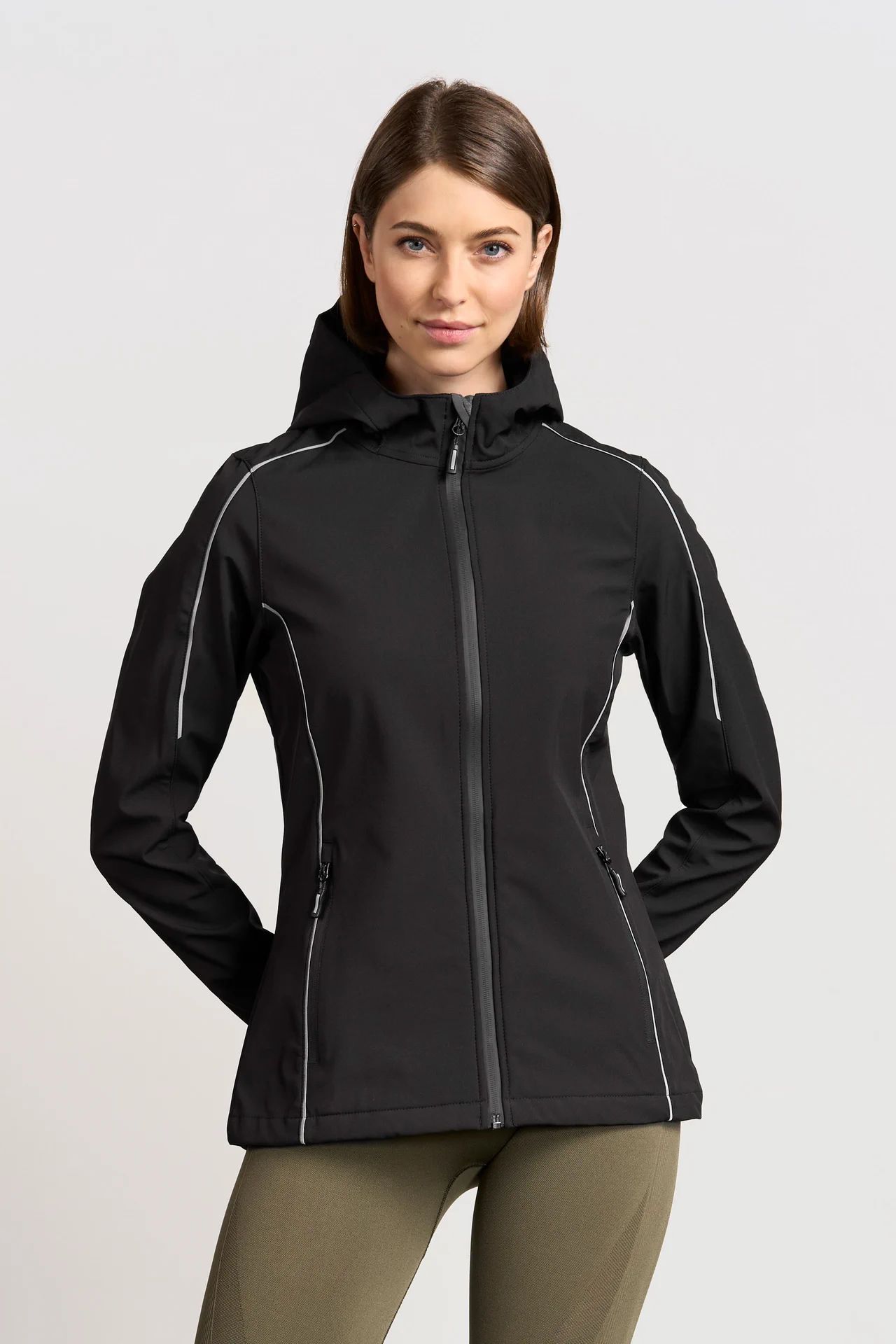 promodoro-7835-womens-light-softshell-jacket-black-model-0 Promodoro Women´s Light Softshell Jacket