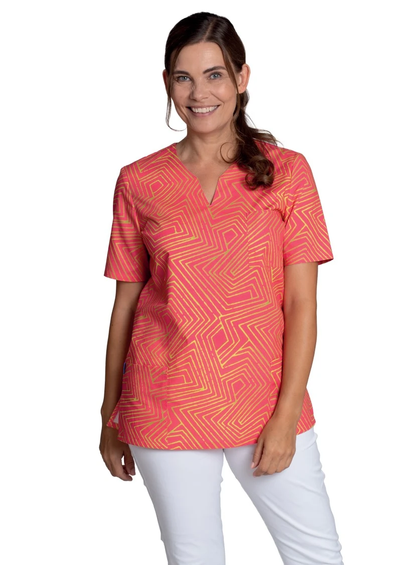 Leiber Damen-Schlupfkasack kurzarm 08/2135