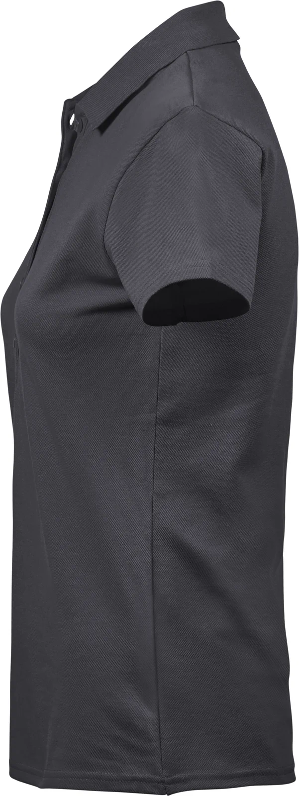 tee-jays-145-womens-luxury-stretch-poloshirt-darkgrey-left-2 Tee Jays Ladies` Luxury Stretch Polo