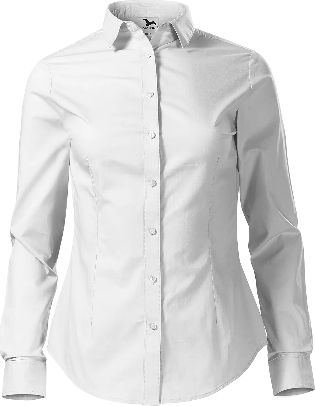malfini-229-style-ls-hemd-damen-weiss-front-2 MALFINI Bluse Style LS 229