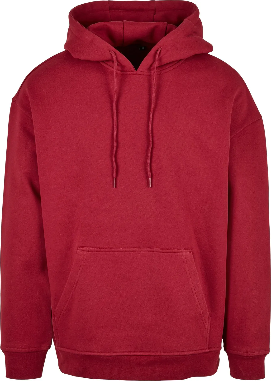 BYB-BB006-basic-oversize-hoody-burgundy-front-4 Build Your Brand Basic Oversize Hoody
