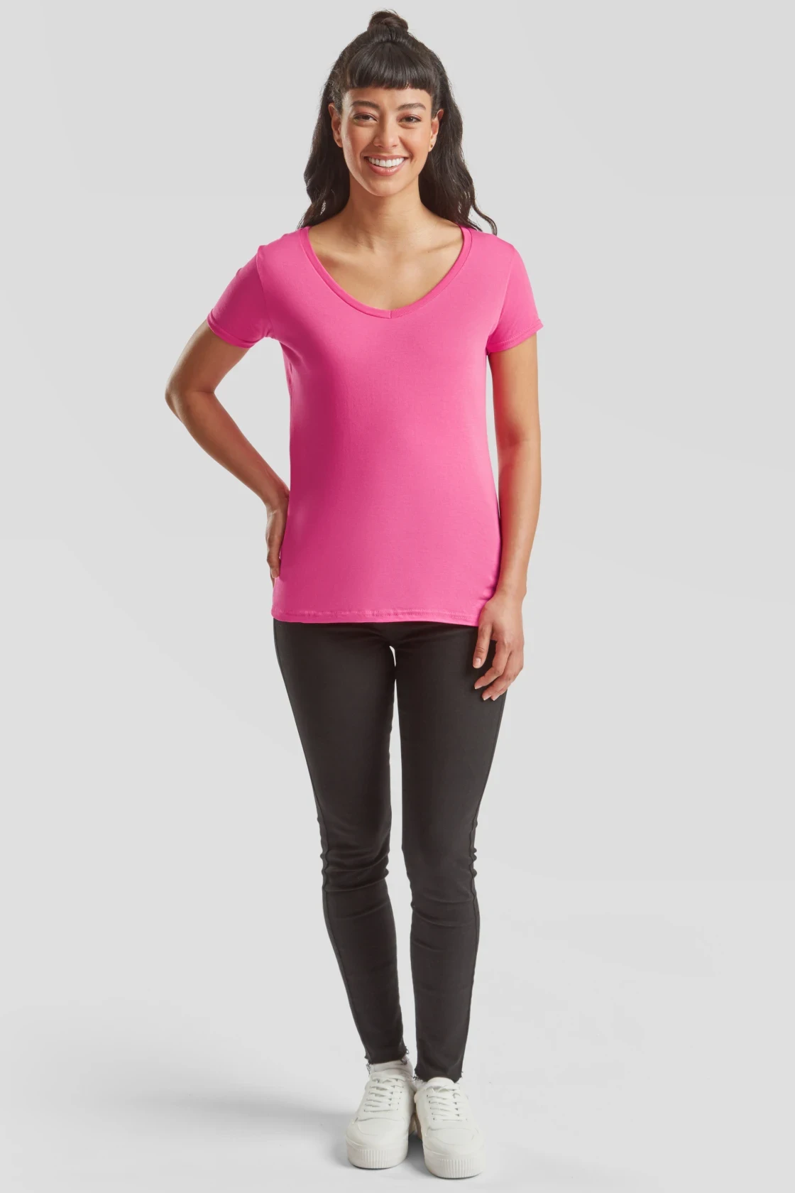 F.O.L. Ladies Iconic 150 V Neck T