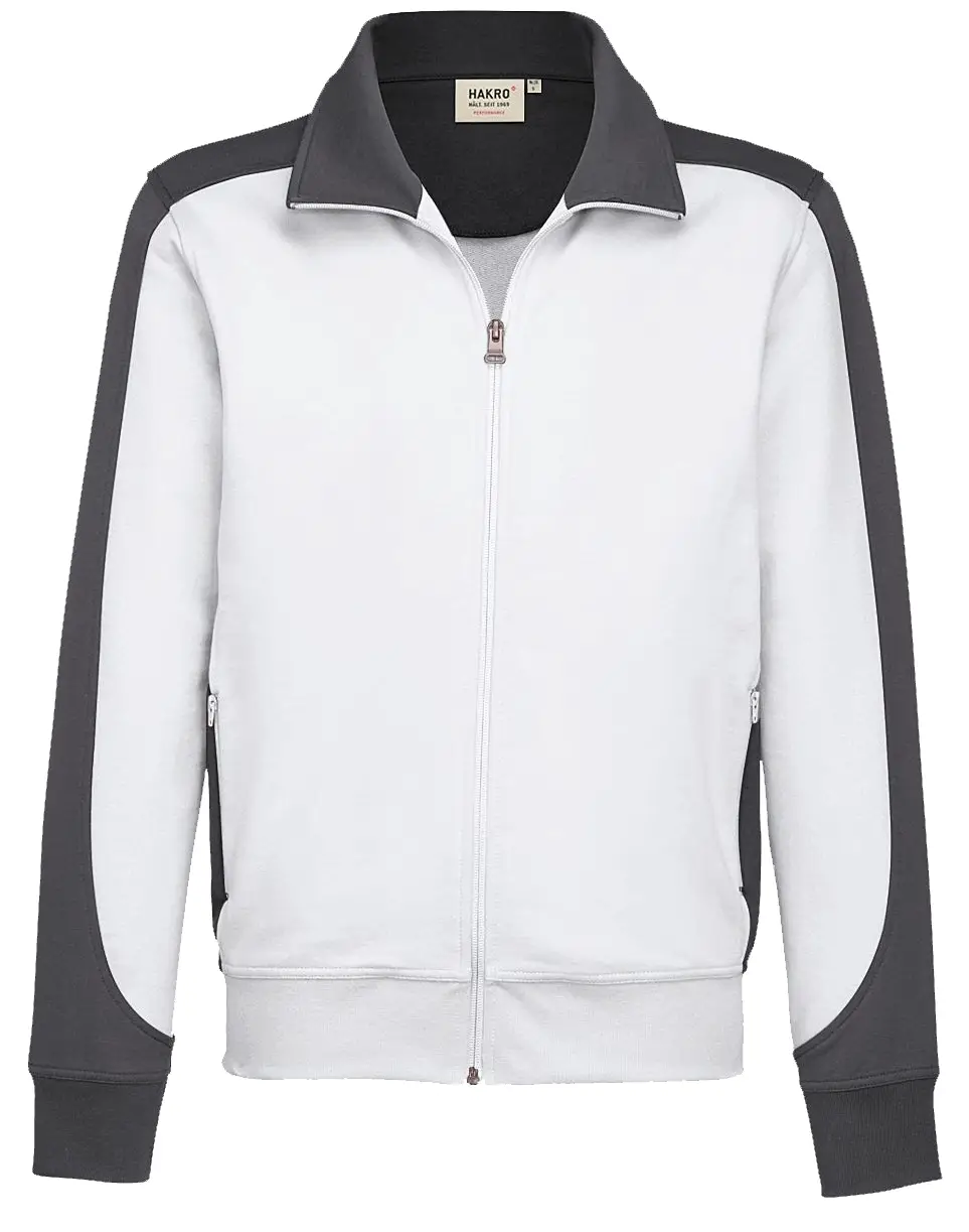 HAKRO Sweatjacke 477 Contrast Mikralinar® HAKRO Sweatjacke 477 Contrast Mikralinar®