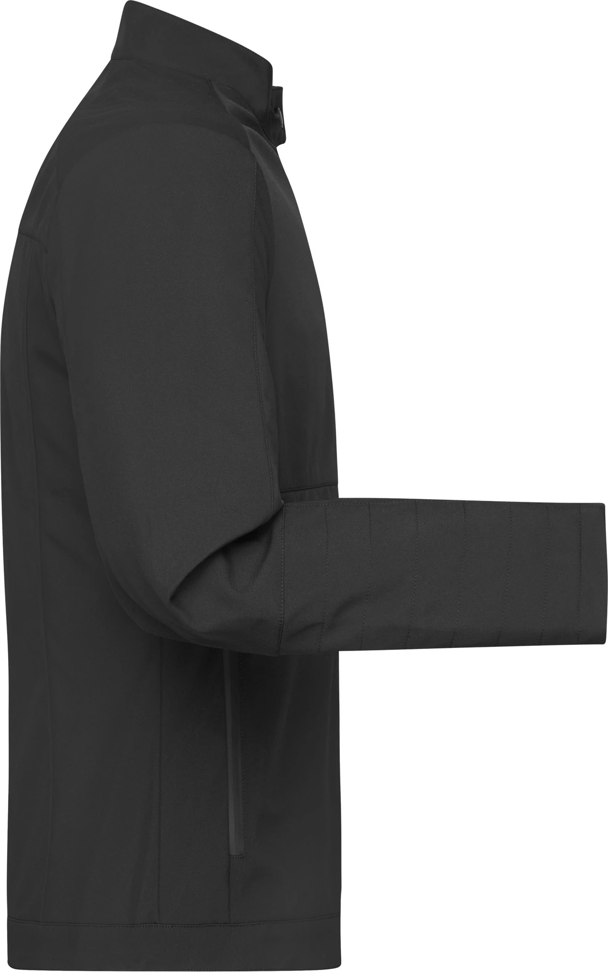 jn1316-mens-softshell-jacket-black-right-6 James & Nicholson Men´s Softshell Jacket (1316)