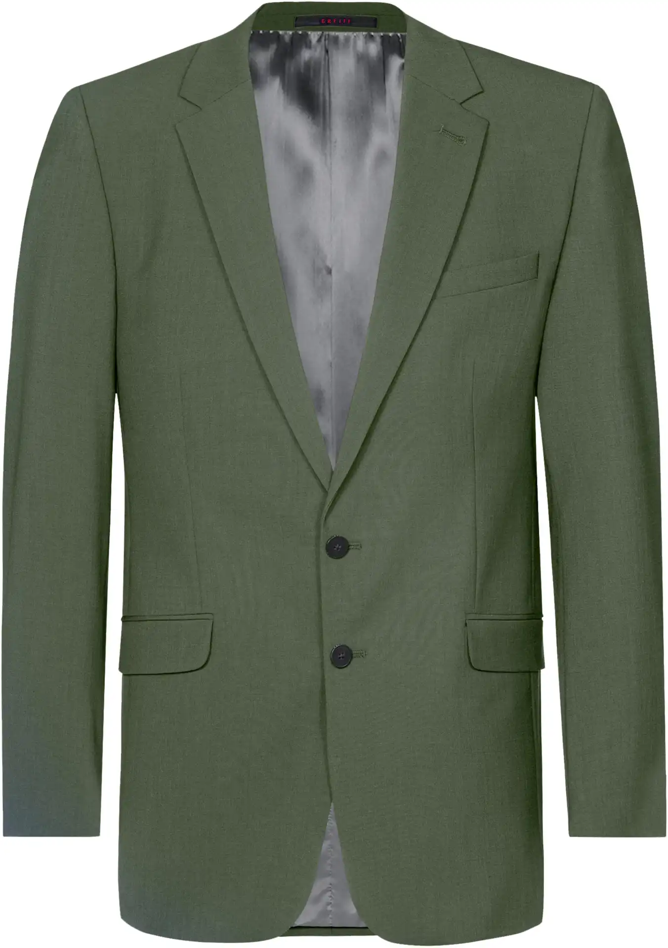 greiff-1142-herren-sakko-rf-premium_olivgruen_147-front-2 GREIFF Herren Sakko PREMIUM Regular Fit