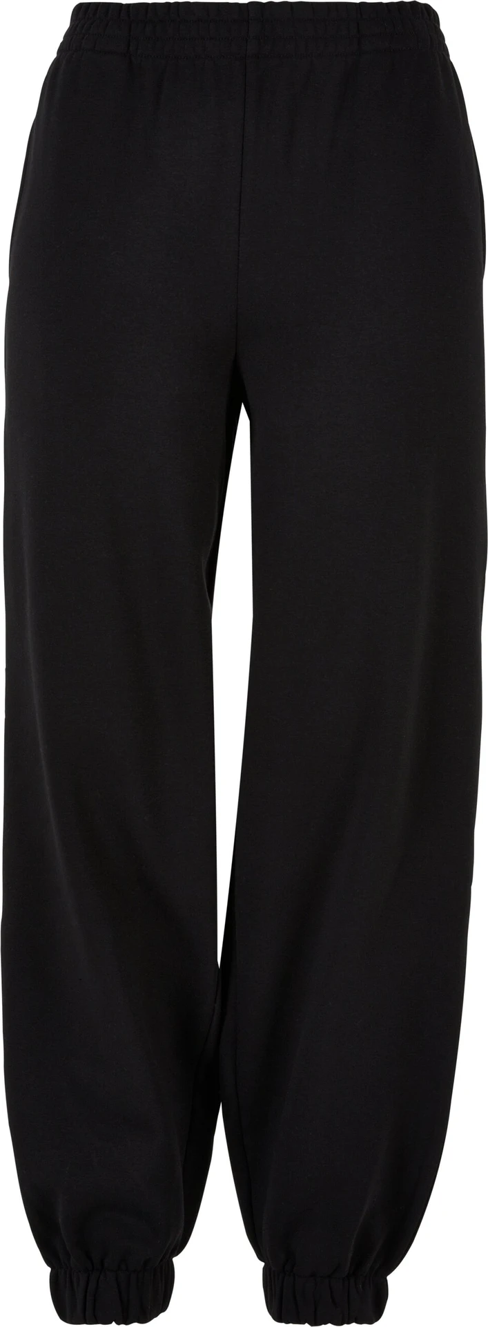 BYB-BY265-ladies-high-waist-ballon-sweat-pants-black-front-4 Build Your Brand Ladies High Waist Ballon Sweat Pants