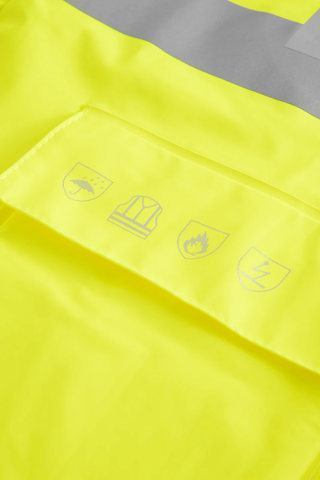 lyngsoe-fr-lr55-rws-flammhemmende-hi-vis-regenjacke-leuchtgelb-detail-5 Lyngsøe FR-LR55-RWS Flammhemmende Hi-Vis Regenjacke