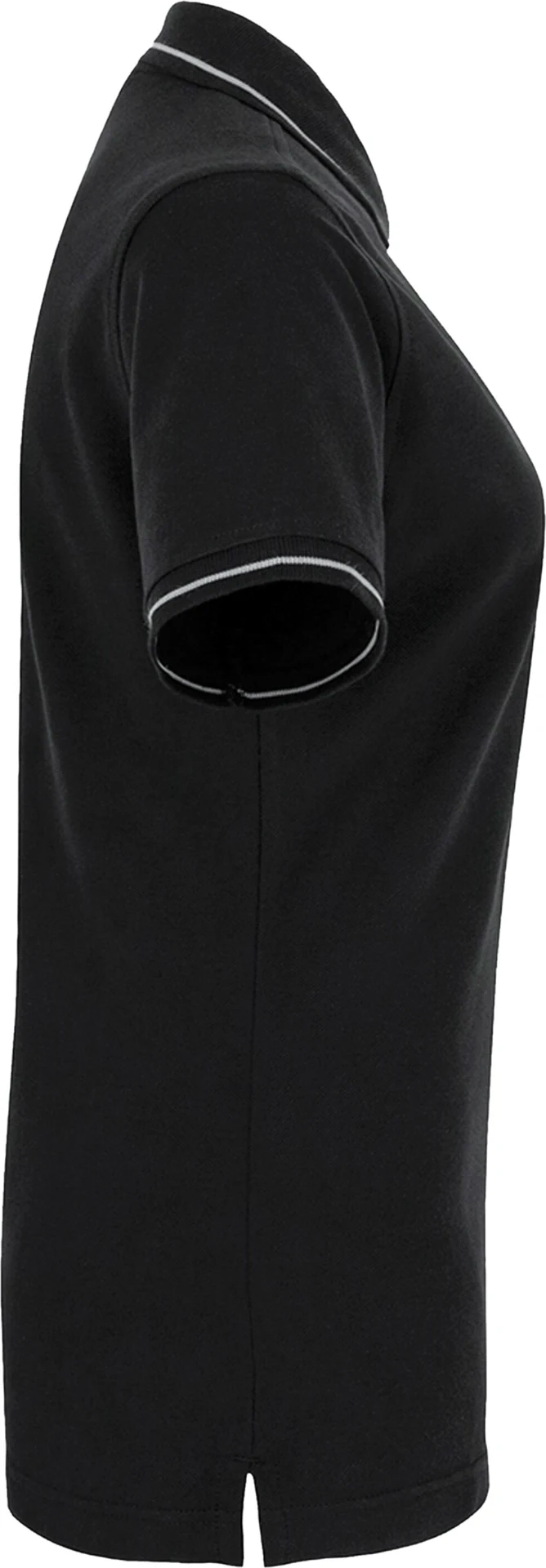 hakro-203-damen-poloshirt-casual-schwarz-silber-4 HAKRO Women-Poloshirt 203 Casual