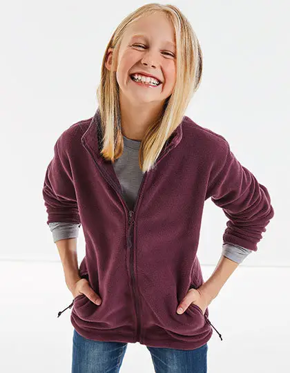 Russell Children's Full Zip Outdoor Fleece