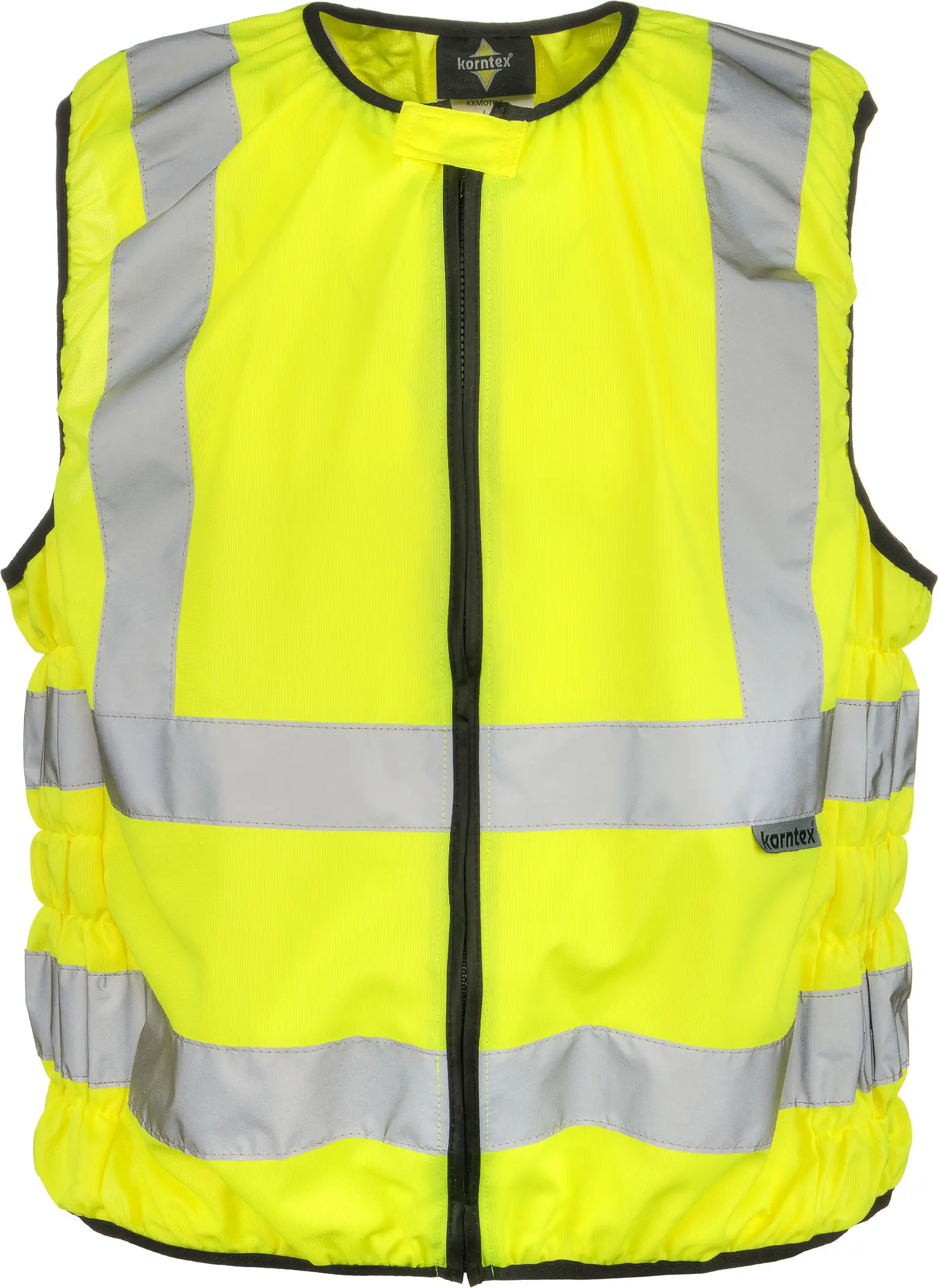 korntex-kxmotog-hi-vis-biker-safety-vest-schleiz-signalyellow-front-2 Korntex Hi-Vis Biker Safety Vest Schleiz