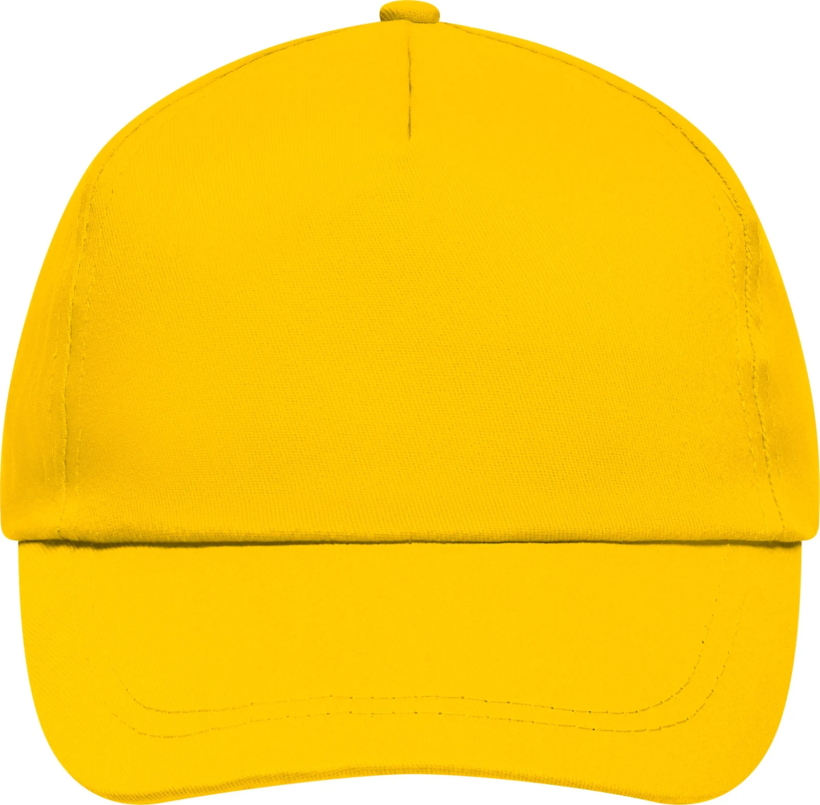 daiber-mb001-5-panel-promo-cap-lightly-laminated-gold-front-3 myrtle beach 5 Panel Promo Cap