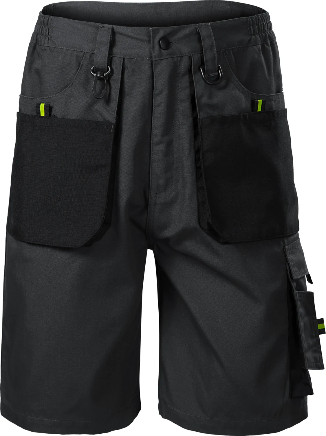 rimeck-w06-kurze-arbeitshose-ranger-ebonygrau-front-2 RIMECK Arbeitsshorts Ranger W06