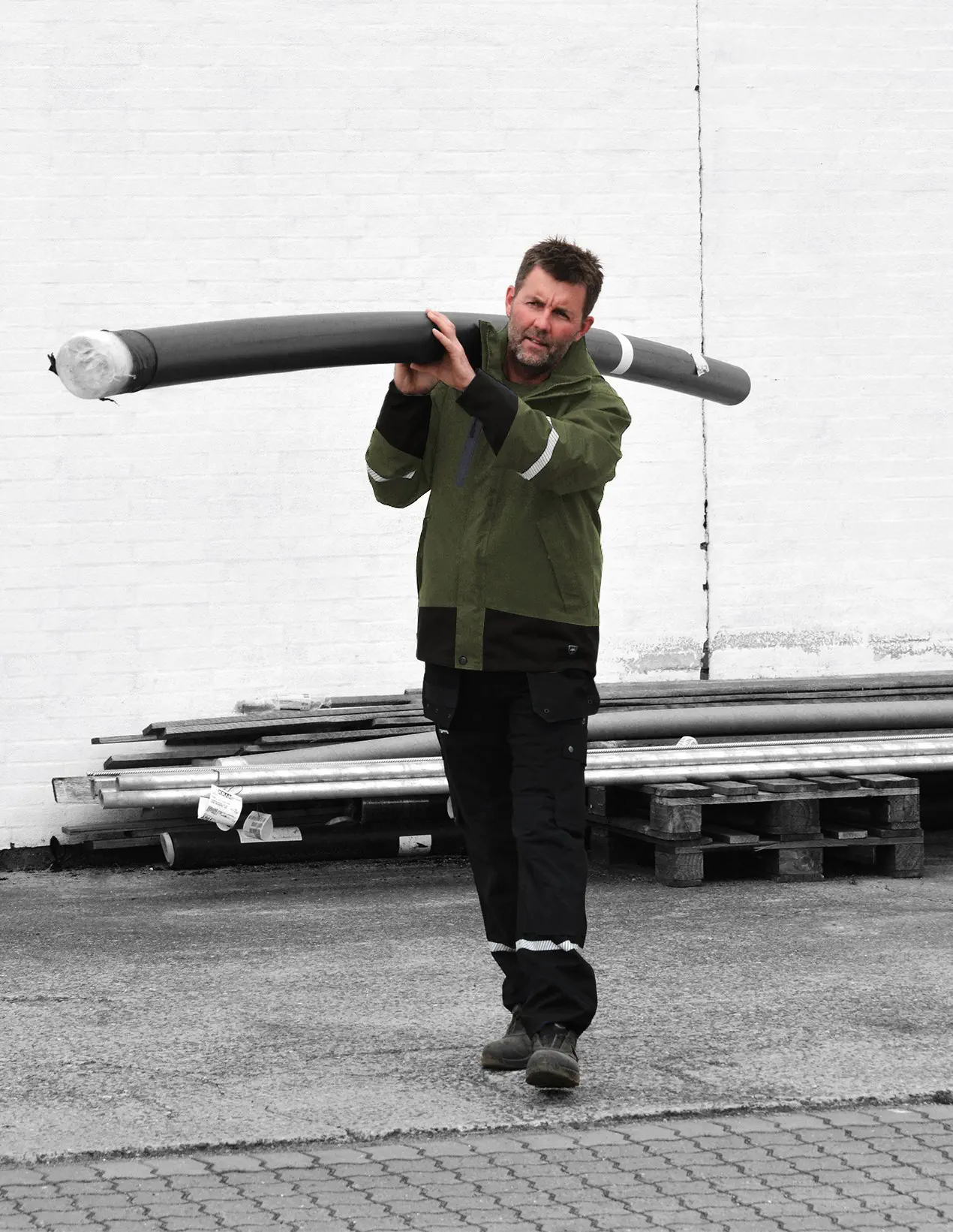 lyngsoe-4ws-4057-4-wege-stretch-shell-jacke-gruen-schwarz-mod-4 Lyngsøe 4WS-4057 Stretch Shell-Jacke