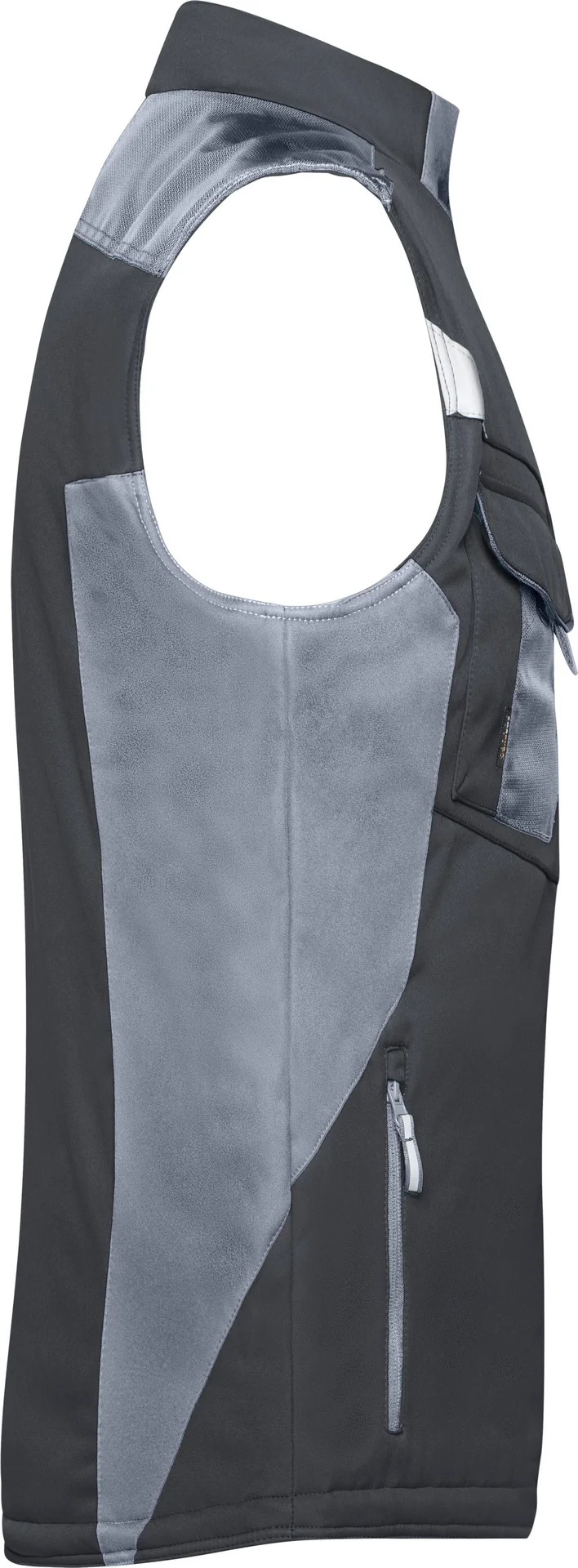 jn825-craftsmen-softshell-vest-black-carbon-right-6 James & Nicholson Craftsmen Softshell Vest -Strong-