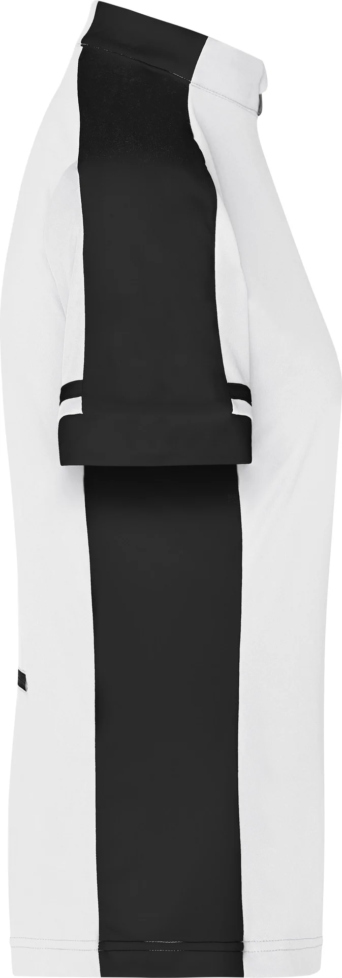 jn451-ladies-bike-t-shirt-half-zip-white-right-6 James & Nicholson Ladies Bike-T Half Zip