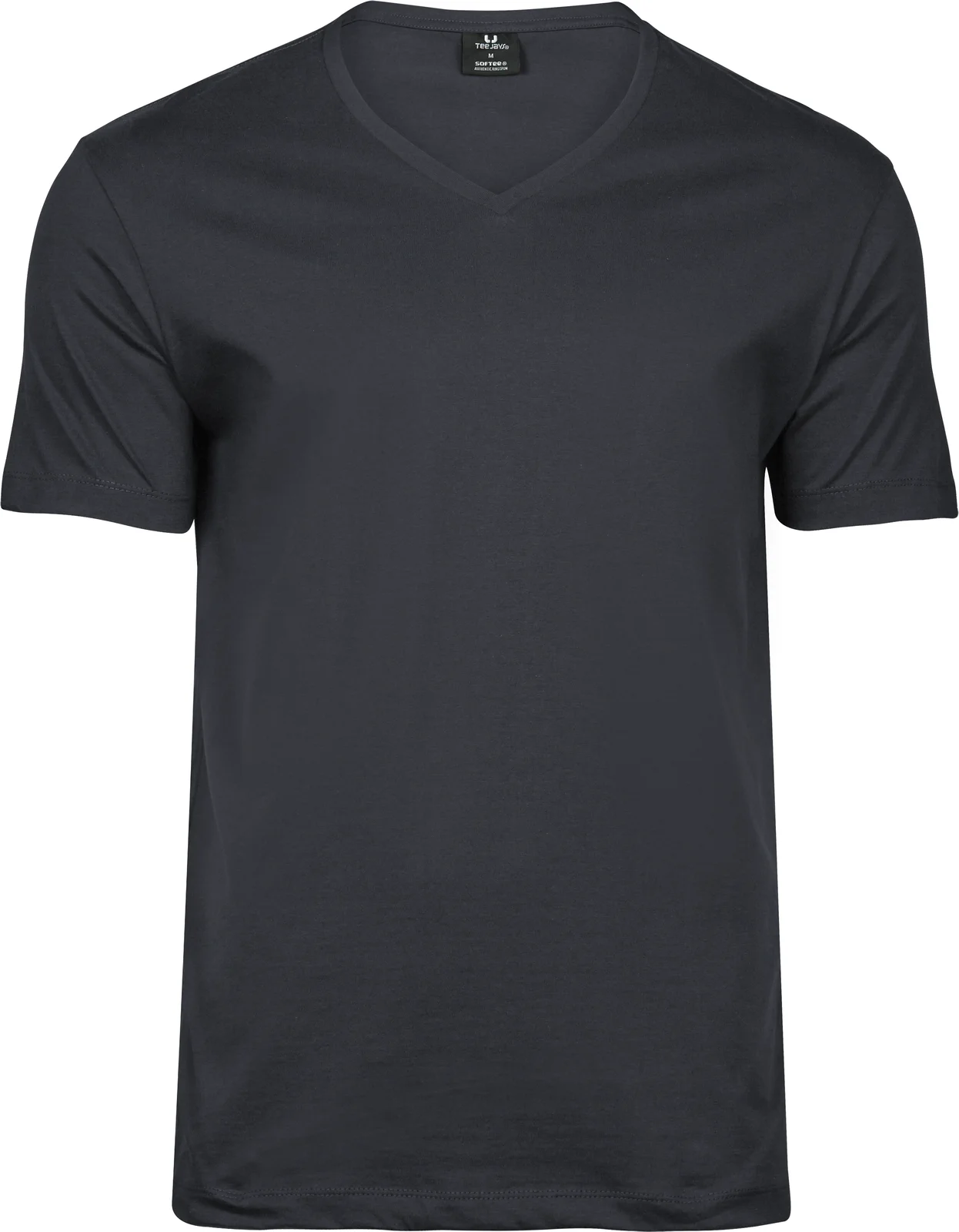 tee-jays-8006-fashion-v-neck-sof-t-shirt-darkgrey-front-1 Tee Jays Fashion V-Neck Sof Tee